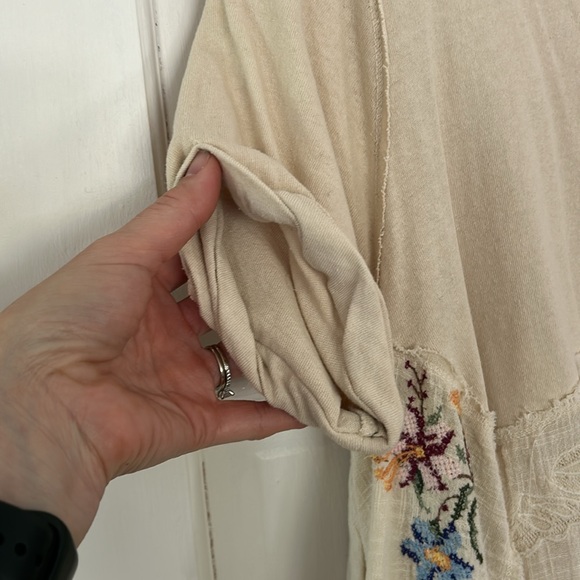 NWT Embroidered free people tunic - Picture 7 of 8